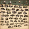 wonderdraft assets, viking, nordic and norse settlements, villages and towns, old cartography