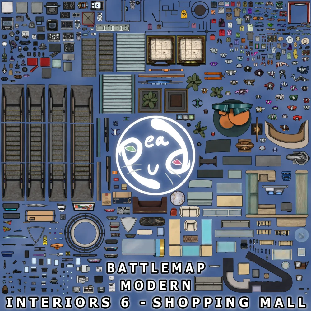 [B] Modern Interiors 06 — Shopping Mall