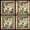 artistic decorative frames and text boxes, Wonderdraft assets and textures, old cartography assets