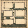 artistic decorative frames and text boxes, Wonderdraft assets and textures, old cartography assets