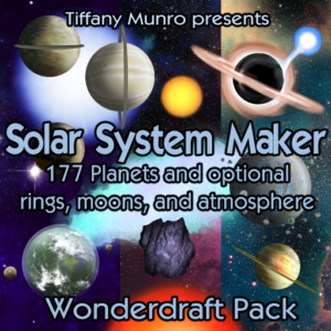 Solar System Maker planets moons atmosphere rings kit for Wonderdraft