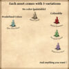 crystals, crystal formations, wonderdraft assets, vintage cartography assets, fantasy map symbols