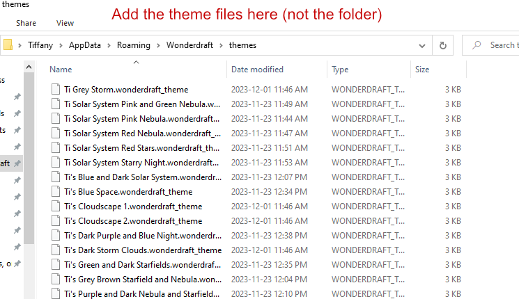 This is where the Wonderdraft theme files go.
