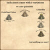 wonderdraft assets, vintage cartography assets, Aztec pyramids, Mayan pyramids, ancient settlements, fantasy map resources