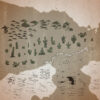 Tiffany Munro Feed the Multiverse Lil Desert Region Biome Terrain Assets for Wonderdraft cactus cracks rocks textures paths themes symbols custom trees custom mountains colorable and lineart