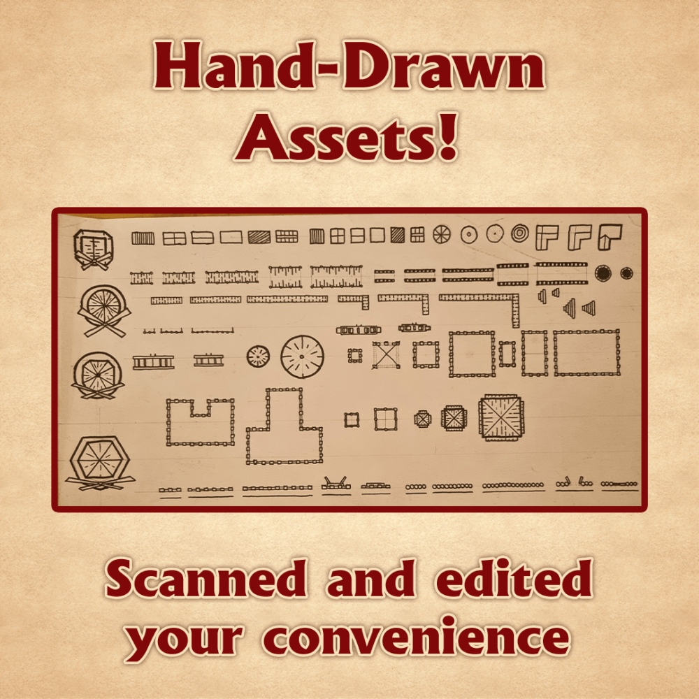 DAIA'S TOP DOWN PACK 2: 77 More Building Assets! - Image 5