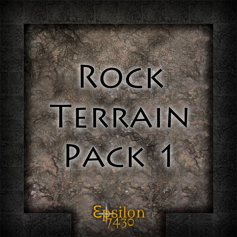 Epsilon7430 Rock Terrain Pack 1 Cover Image 1
