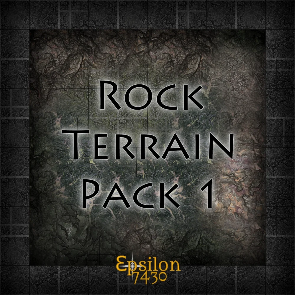 Epsilon7430 Rock Terrain Pack 1 Cover Image 2