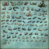 Wonderdraft assets, pirates, pirate towns, pirate ships, volcanoes, waterfalls, harbors, jungle, vintage cartography assets