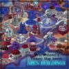 Warredand's Fantasy Map Assets, Alien Buildings