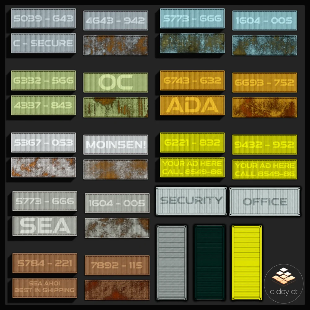 a day at - Free Container Dungeondraft asset pack - Image 2