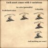 carcass assets, carcasses, wonderdraft assets, vintage cartography assets, fantasy map symbols, skeletons, bones, skulls, remains