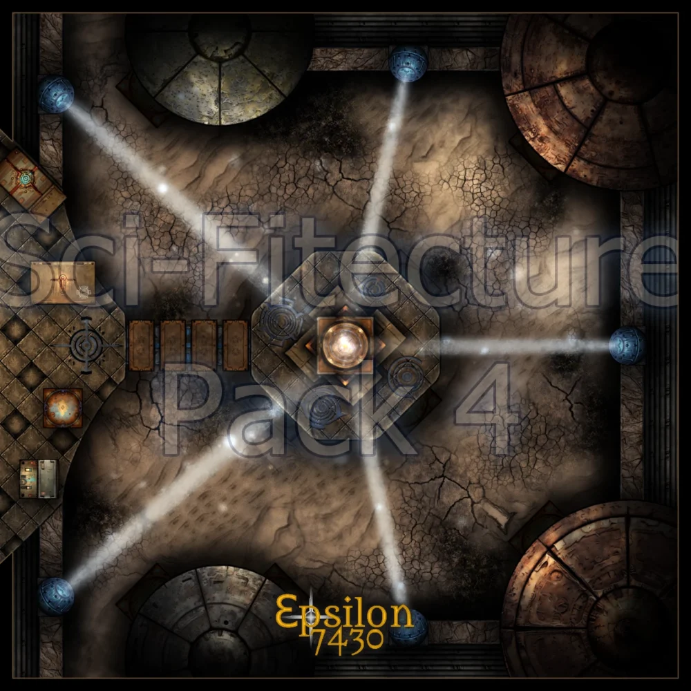 Epsilon7430 Sci-Fitecture 4 Artifact Room Map sample