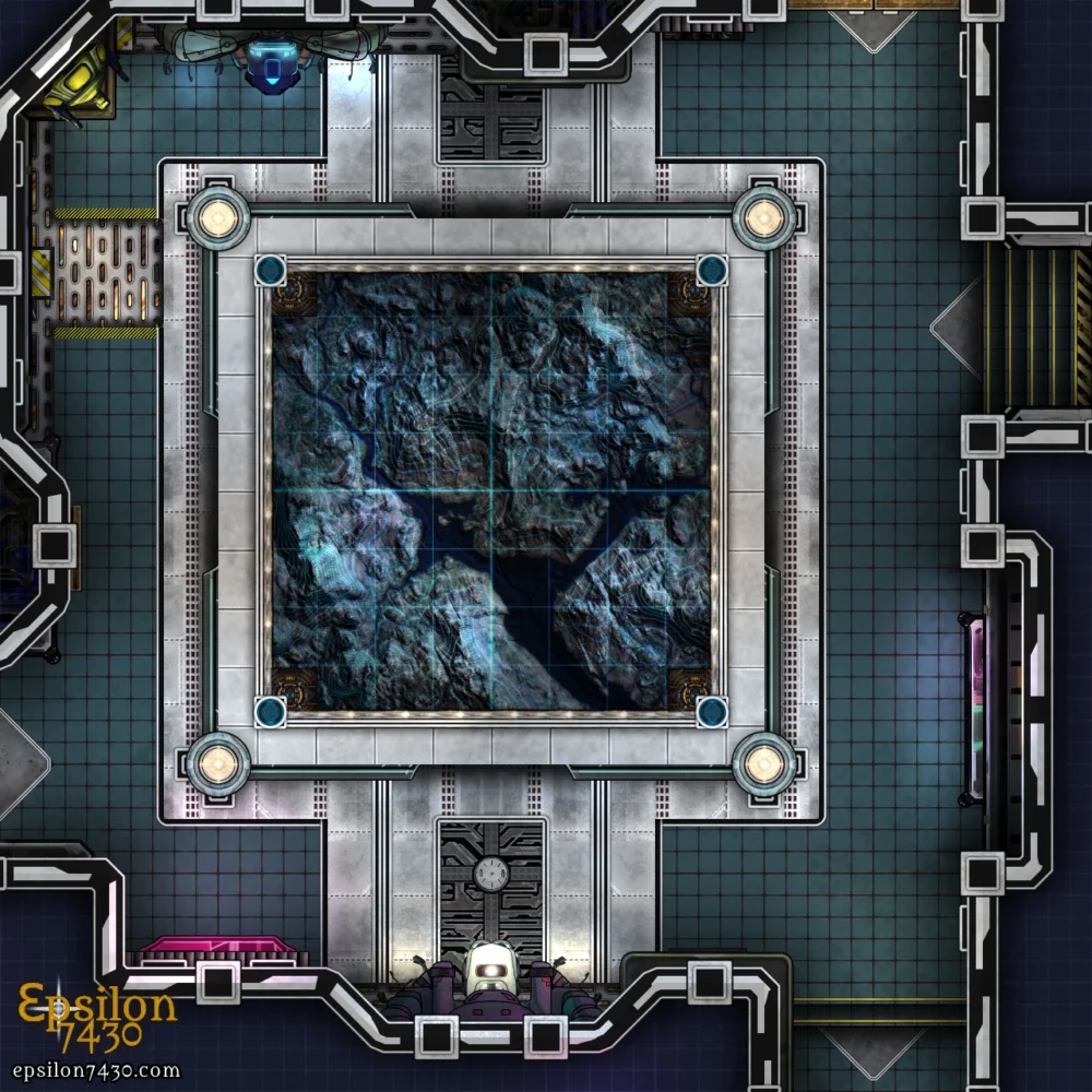 Epsilon7430 Sci-Fitecture Schematic Vicar Map