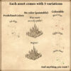 stains, distress marks, aging effects kit, vintage cartography assets, wear marks, Wonderdraft assets, fantasy map resources