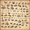 World War 2 map assets, World War 1, Vintage cartography assets, Wonderdraft assets, military buildings