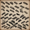 wonderdraft pontoons, piers docks, fantasy map assets, old cartography