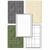 TTRPG Printable Grid Paper Set – 1 Inch Battle Map PDFs (A5 to A0, US Letter, Legal, Ledger) | 44 Files + SVGs | Thin, Thick, Textured, Color