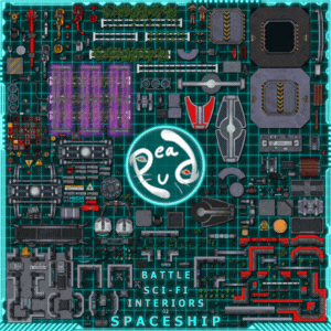 [B] Sci-Fi Interiors 02 — Spaceship