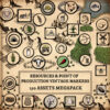 fantasy map symbols, fantasy map icons, wonderdraft map icons, vintage cartography assets, fantasy map assets