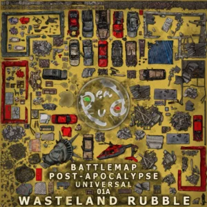 [B] Post-Apocalypse Universal 01a — Wasteland Rubble
