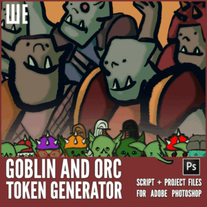 Ork and Goblin Token Generator Script & Project Files
