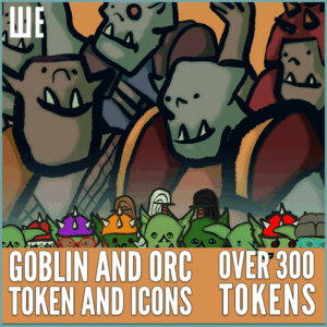 Ork and Goblin Token and Icon Pack