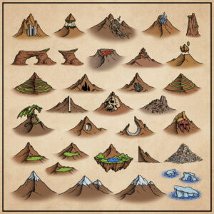 Unique Mountains (Dotty)