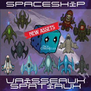 50 spaceships pack