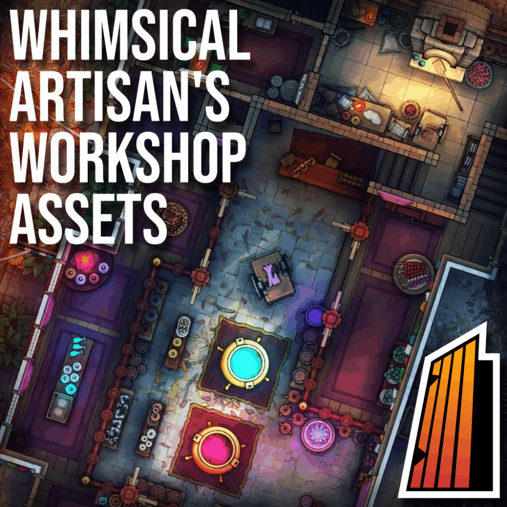 Whimsical Artisan's Workshop Asset Pack